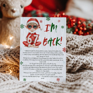 Convites Carta de Retorno do Elfo Natal 6 7 meme tendência