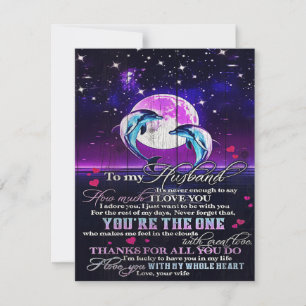Convites Carta Especial ao meu Marido   Decoração interio