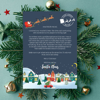 Convites Carta Personalizada de Papai Noel