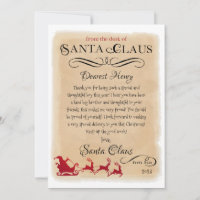 Carta Personalizada do Impressão de Natal dos Papa