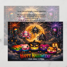 🕷️🌈Cartão do Patch de Abóbora Arco-Íris LGBT
