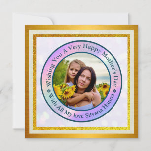 Convites Cartão-postal de Dia de as mães Elegante Moderno