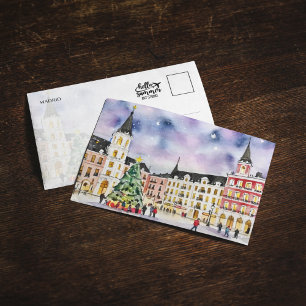 Convites Cartão-postal de Natal em Madrid