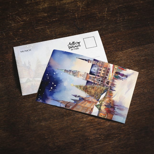 Convites Cartão-postal de Natal em Munique (Criador carregado)