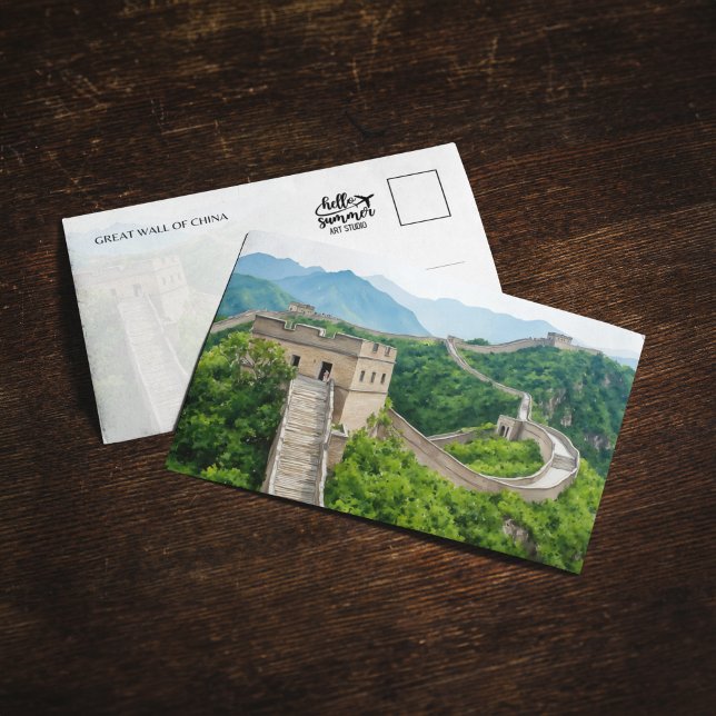 Convites Cartão-postal para excelente Wall da China (Criador carregado)