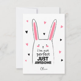 Convites Cartão-presente de dia feliz, Feliz Gato de Rosa,