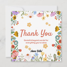 Convites cartas de agradecimentos para impressão elegante