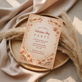 Convites Cartas de Amor do Cupido Festa de São Valentim