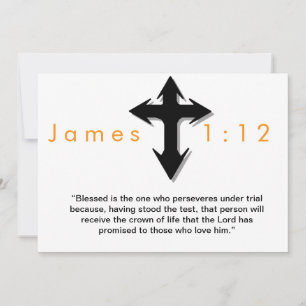 Convites Cartaz da Páscoa Christian Cross Verses