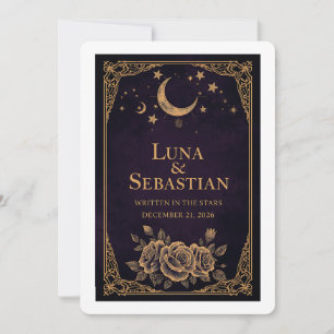 Convites Cartaz de Boas-Vindas de Casamento [Cor] Escura Ro