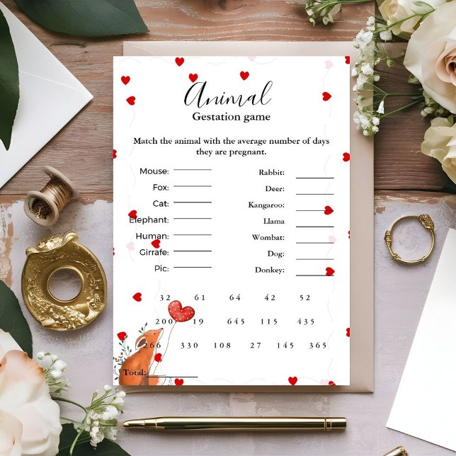 Convites Cartaz de chá de fraldas do jogo de gestação "Hear (Criador carregado)