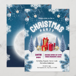 Convites Cartaz de Evento de Festa de Natal