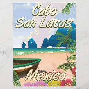 Convites Cartaz de viagem Cabo San Lucas México