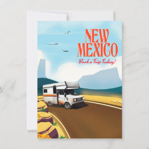 Convites Cartaz de viagem do Novo México