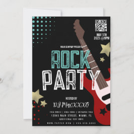 Convites Cartaz do Festival de Festa de Rock DJ Bar Club 