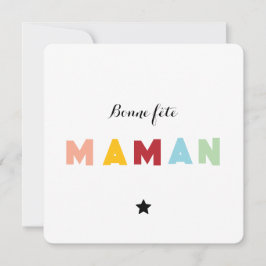 Convites Carte fête des mères - Multicolore