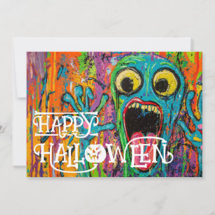 Convites Carteira de Medo Halloween