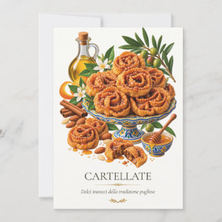 Convites Cartellate – Vintage Italian Dessert