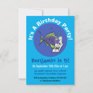 Convites Cartografia de peixe-anjo