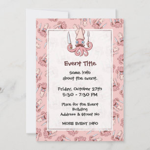 Convites Cartoon Chef Lula