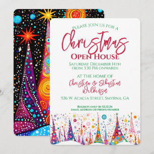 Convites Casa Aberta da Árvore de Natal