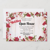 Casa Aberta de Madeira russa Convide Férias de Nat