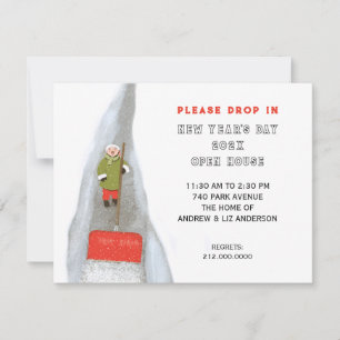 Convites Casa Aberta do Partido de Ano Novo