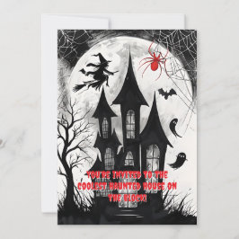 Convites Casa Assombrada Halloween