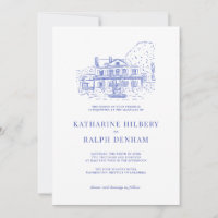 Casa Colonial Azul/Mansão/Casamento Manuscrito