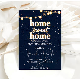 Convites Casa do Partido do Aquecimento Doméstico