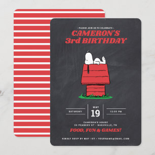 Convites Casa dos Cachorros Esnopiões - Aniversário De Ch