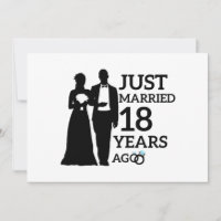 Casados há apenas 18 anos, casal de aniversário de