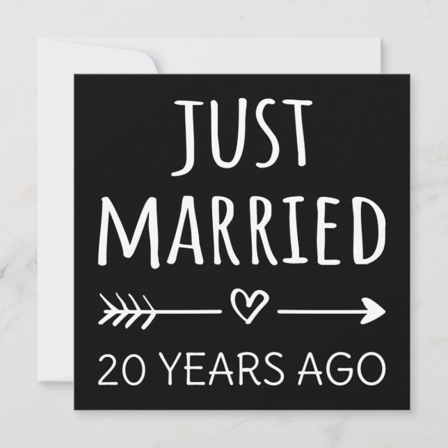 Convites Casados há apenas 20 Anos (Frente)