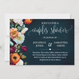 Convites Casais Chá Marinho Vinho Borgonha Bridal