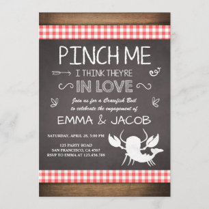 Convites Casais de lagosta chás de marisco