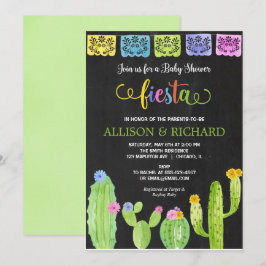 Convites Casais do chá de fraldas da festa