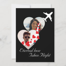 Convites Casal De Amor Eterno, Foto, Romântico, Casamento