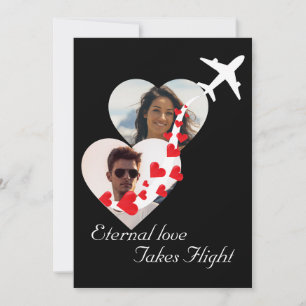 Convites Casal de Amor Eterno, Foto, Romântico, Casamento