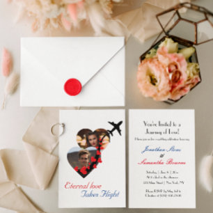 Convites Casal de Amor Eterno, Foto, Romântico, Casamento