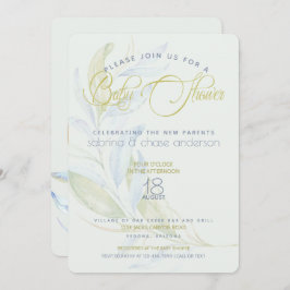 Convites Casal de Aquarela Moderna