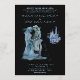 Convites *~* Casal do Castelo Medieval Casamento no Castelo