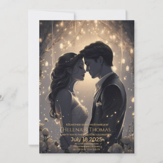 Convites Casal romântico