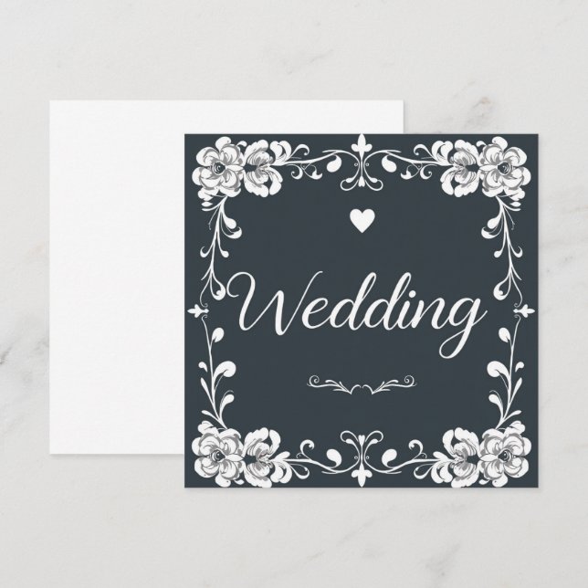 CONVITES CASAMENTO (Frente/Verso)