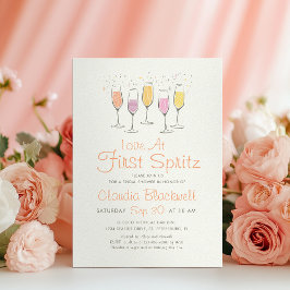 Convites Casamento à Primeira Taça de Spritz