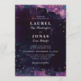 Convites Casamento abstrato Moderno de Negra