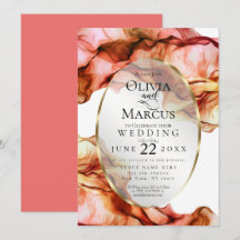 CASAMENTO | Abstrato Watercolor Autumn Colunas 3