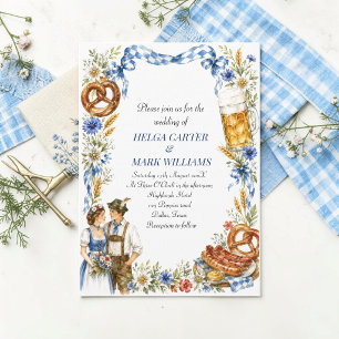Convites Casamento Alpino Bávaro Oktoberfest Alemão