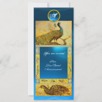 CASAMENTO AMOR PAVÕES MONOGRAMA ,marrom amarelo az