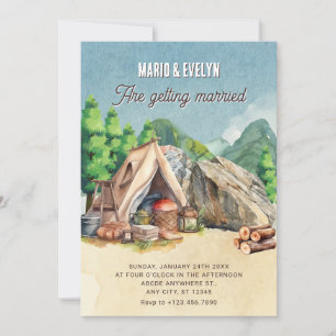 Convites Casamento ao ar livre