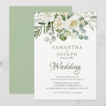 Casamento ao Ar Livre no Jardim Floral Verde Sage 